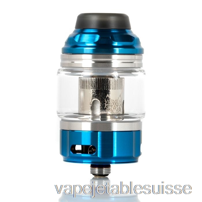 Vape Suisse Snowwolf Wolf Ux Mesh Réservoir Sub-ohm Chrome Bleu